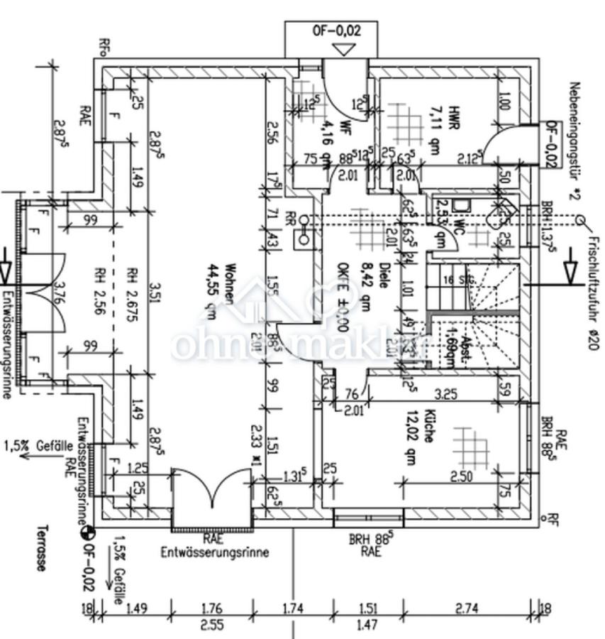 Grundriss Erdgeschoss