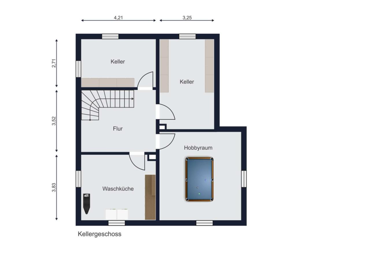 Grundriss Kellergeschoss
