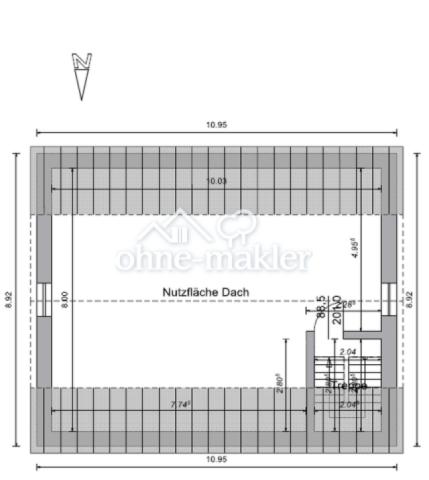 Grundriss Dach