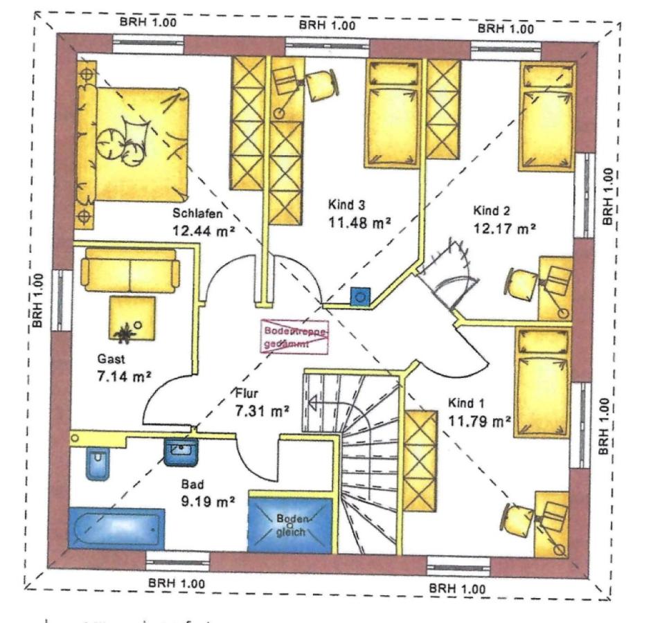 Grundriss Obergeschoss
