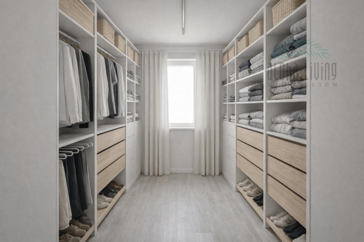 Visualisierung - Ankleidezimmer (OG)