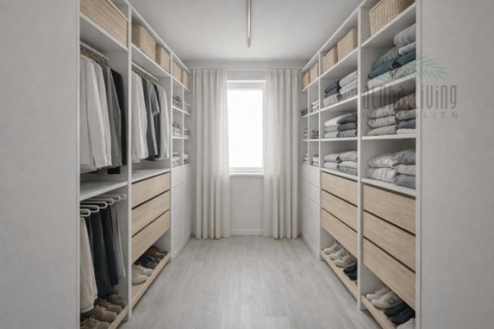 Visualisierung - Ankleidezimmer (OG)