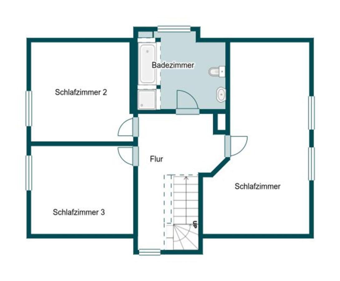 Grundriss Skizze 1.OG