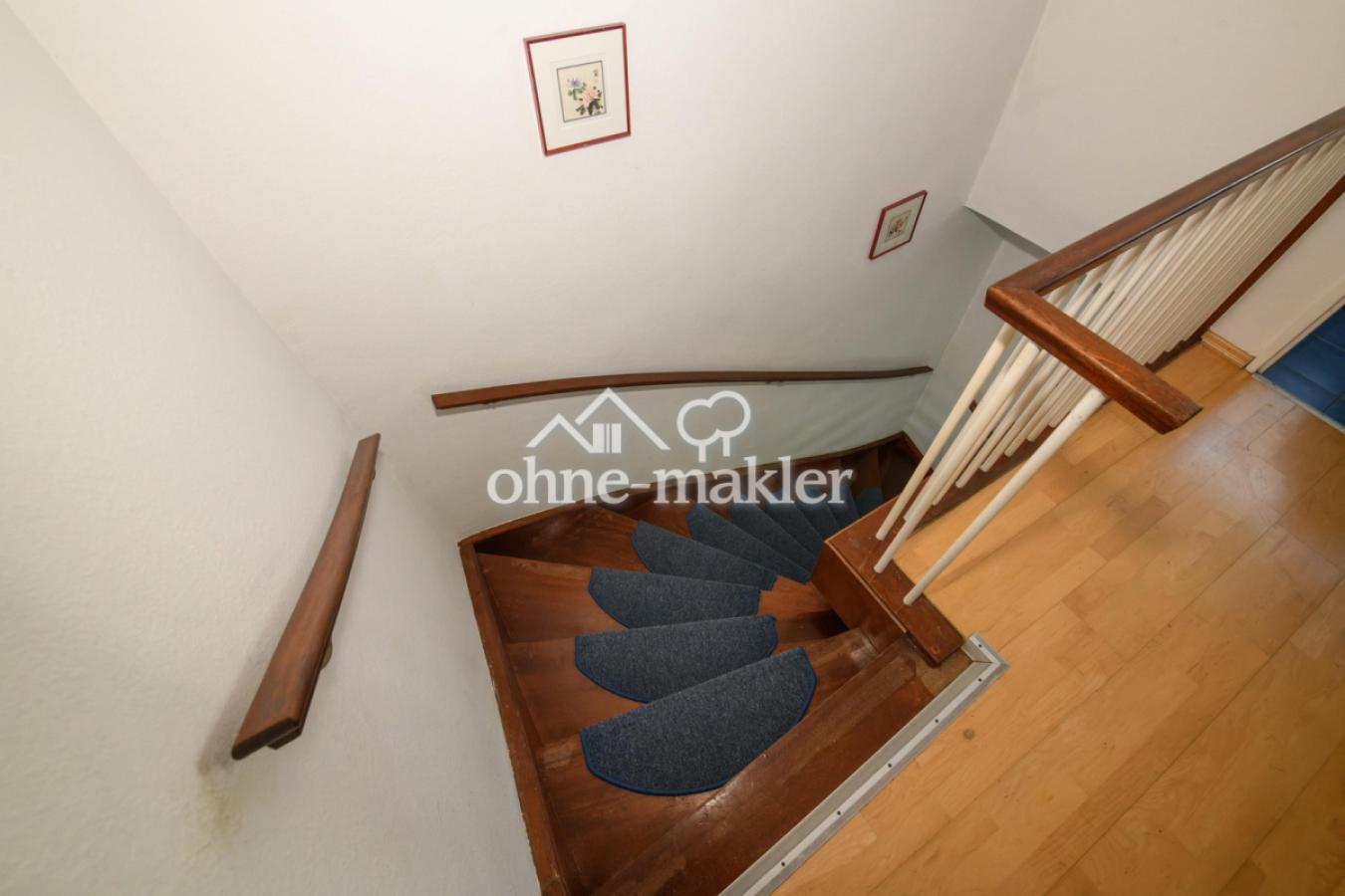 Treppe vom OG