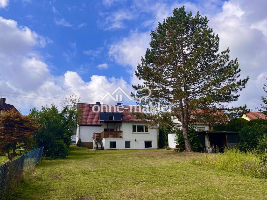 Blick vom großen Garten 