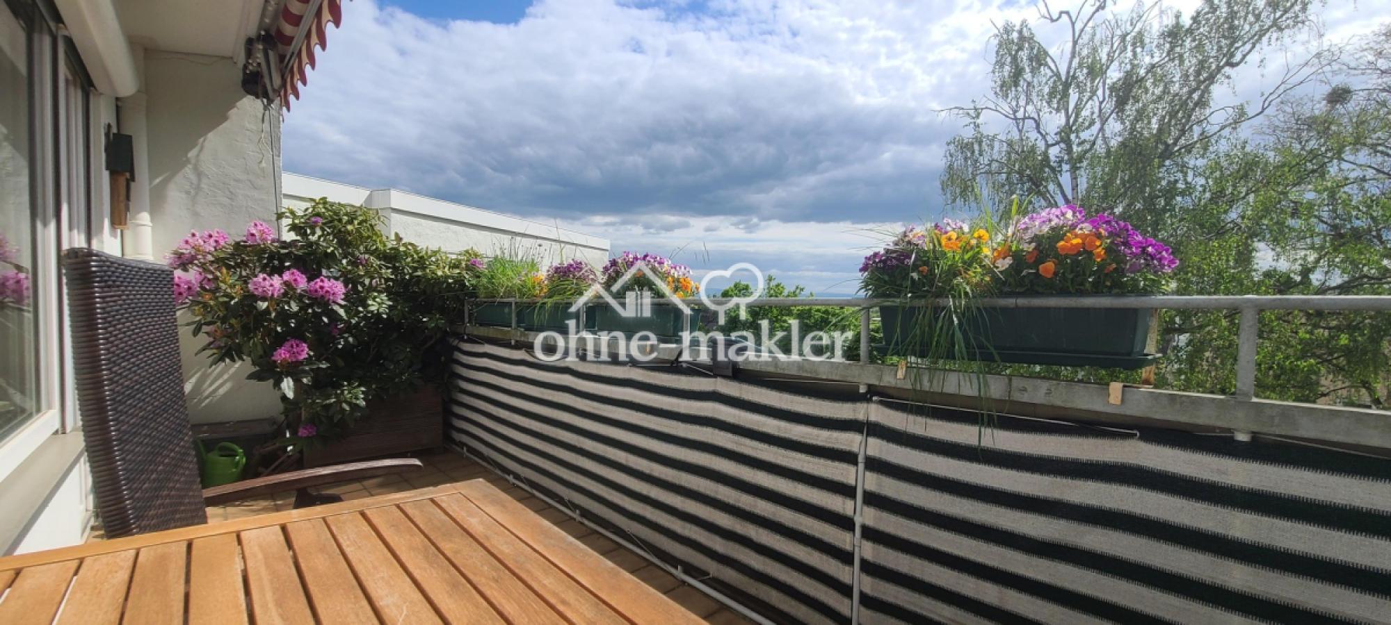 Brockenblick vom Balkon