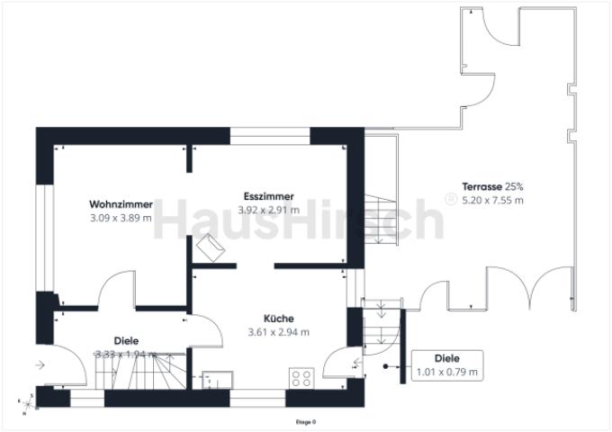 Grundriss Erdgeschoss