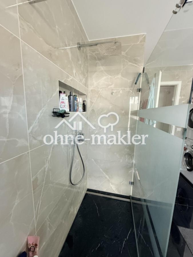 begehbare Regendusche