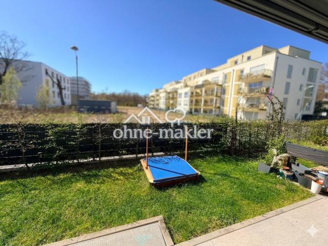 Garten mit freiem Ausblick 