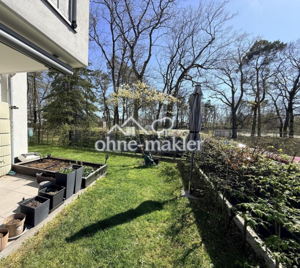 Garten mit Gemüsebeet