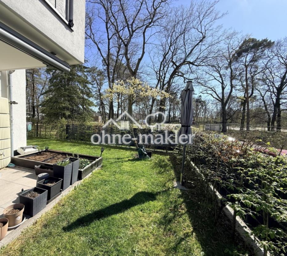 Garten mit Gemüsebeet