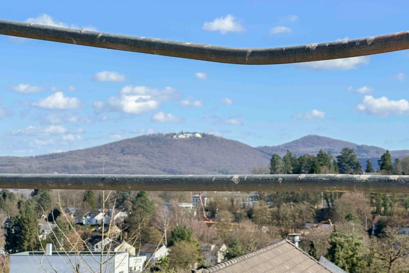 Panorama-Aussicht auf dem begehrten Petersberg