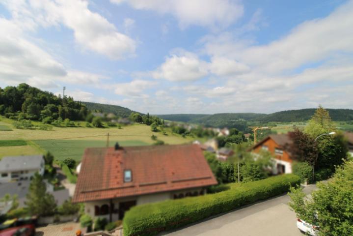 Blick von Balkon