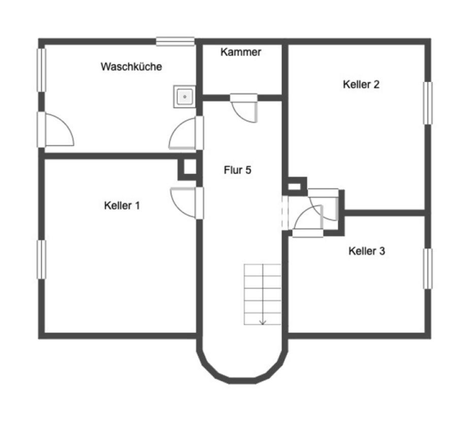 Grundriss Skizze UG