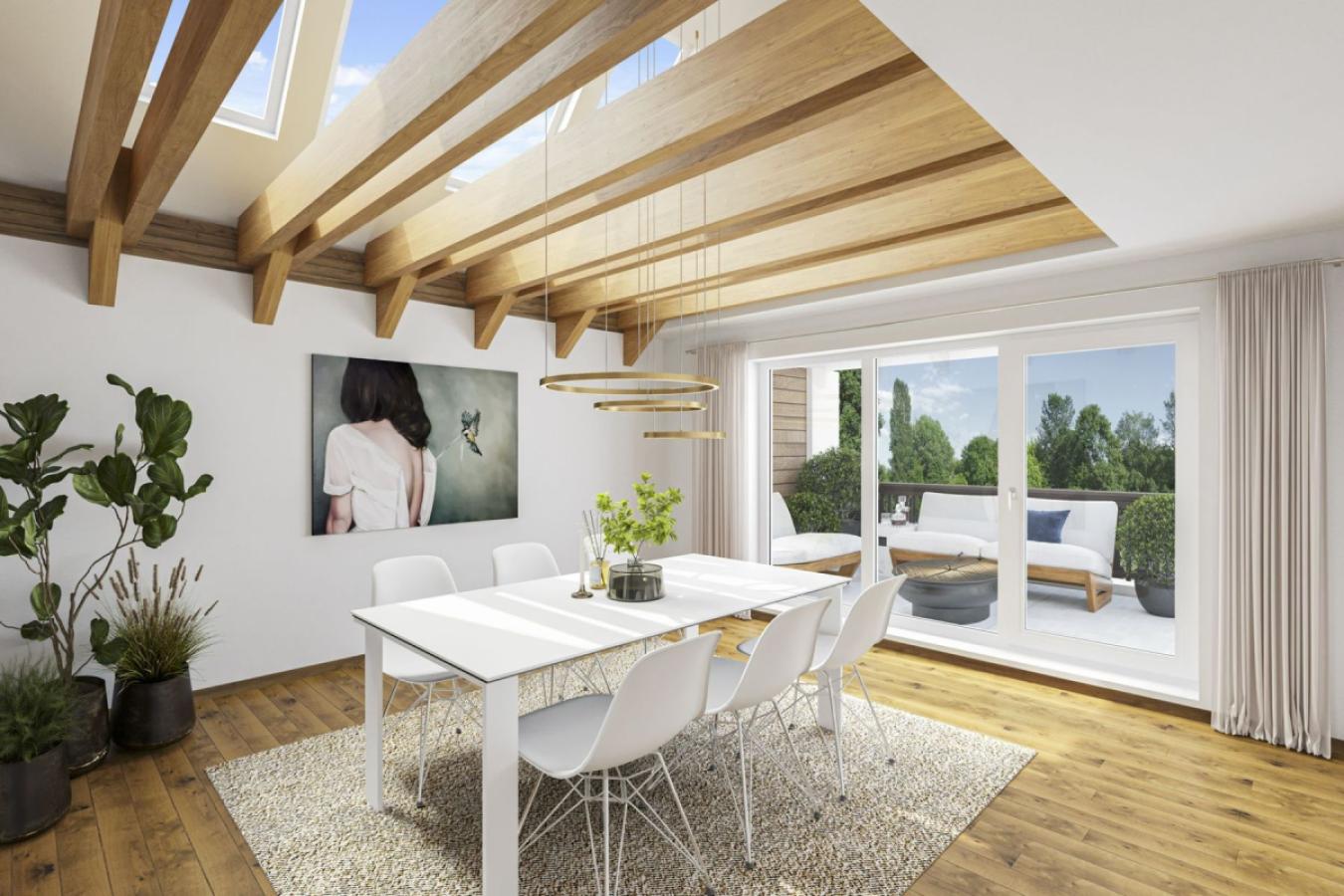 Visualisierung Dachgeschoss