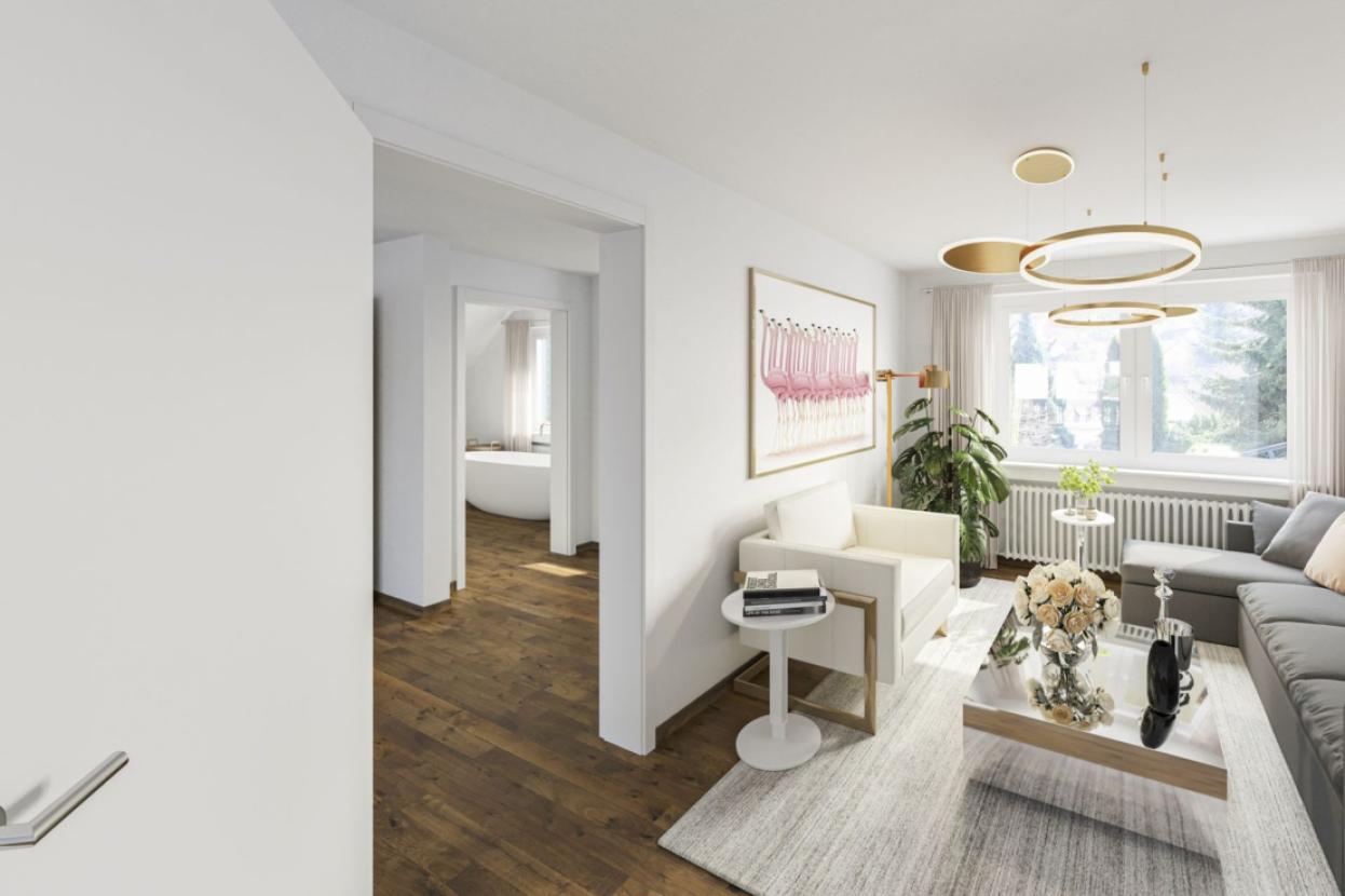 Visualisierung Dachgeschoss