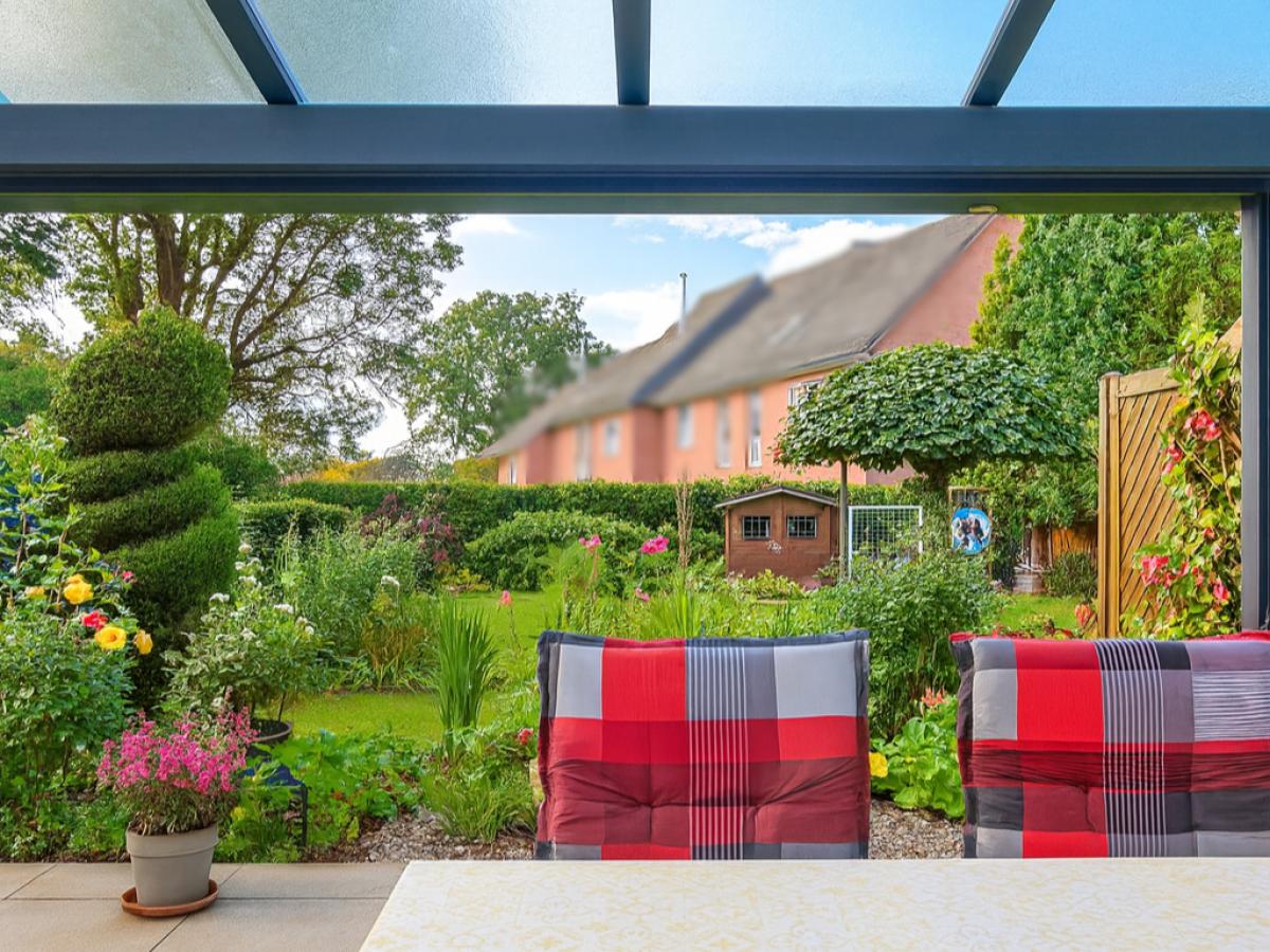 Blick in den Garten
