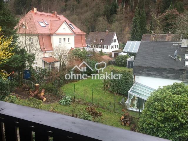 Blick vom Balkon 1.-Zi.-App.
