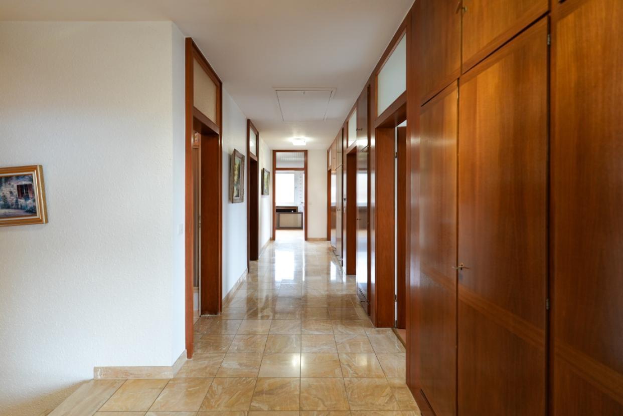 Flur zu den Zimmer 