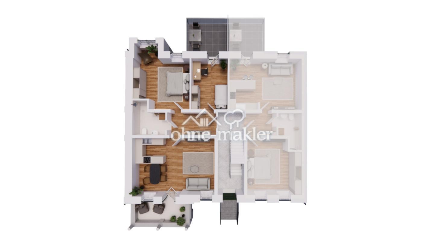 3-Zimmer-Wohnung