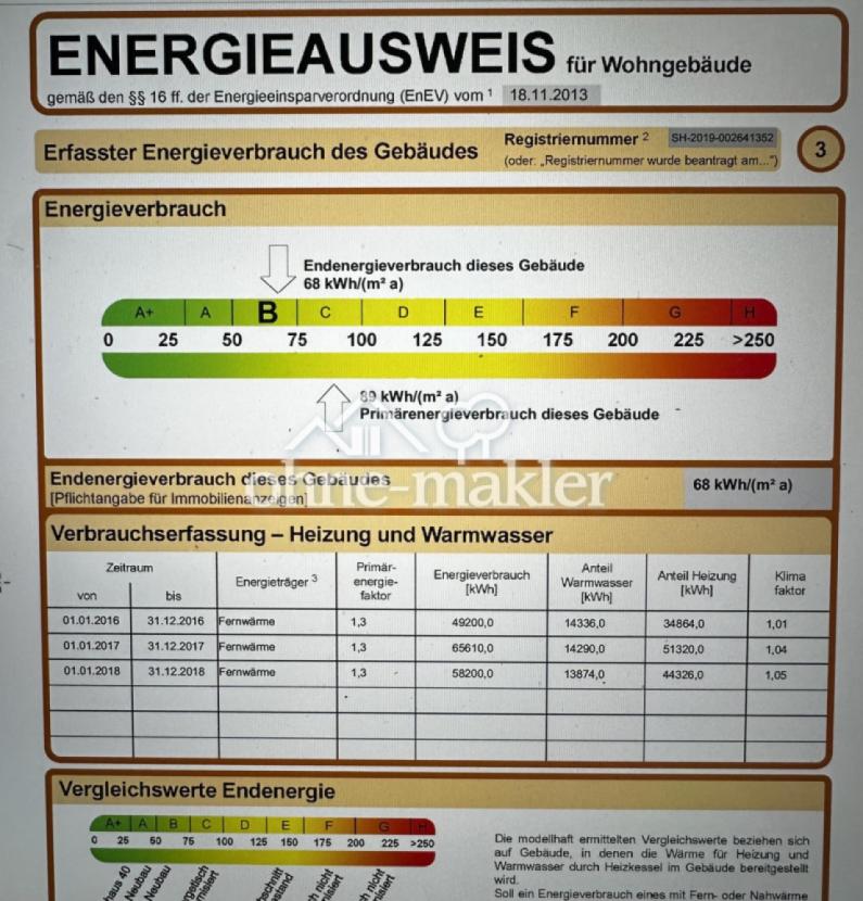 Engergieausweis B