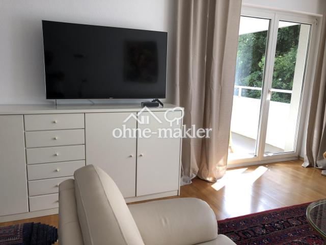 großer Smart TV / Sideboard