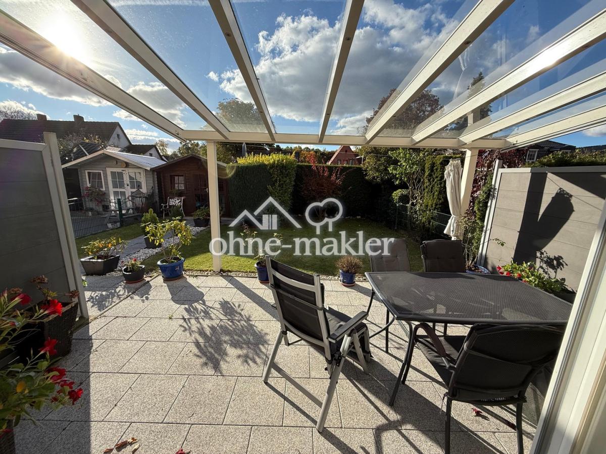 Glasüberdachung
