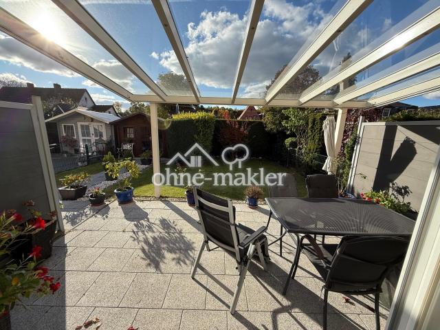 Glasüberdachung