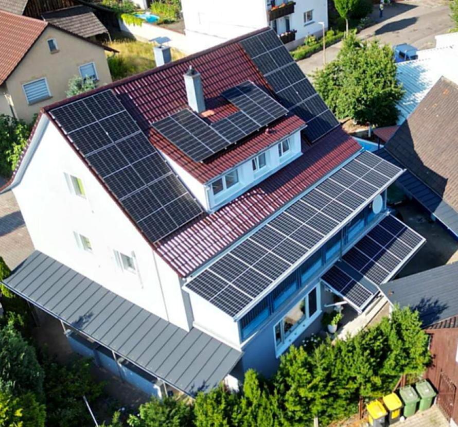 Luftaufnahme Haus