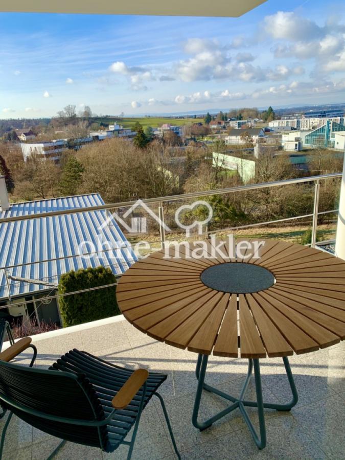 Überdachter Balkon