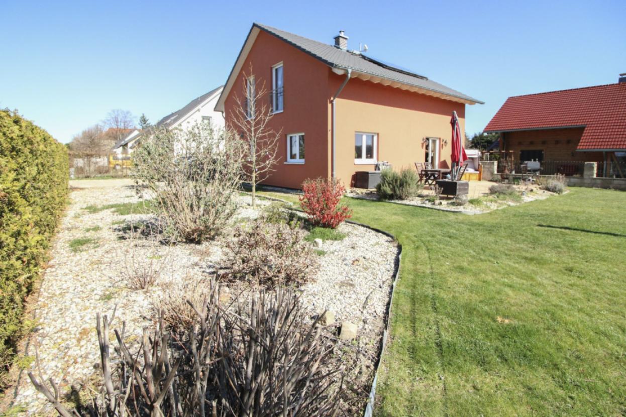 Seitlicher Garten