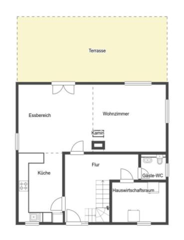 Grundriss Skizze EG