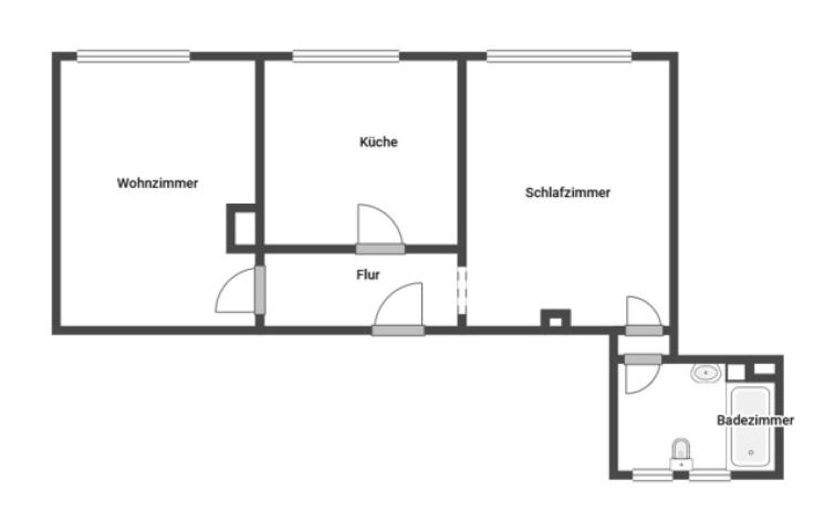 Grundriss Skizze