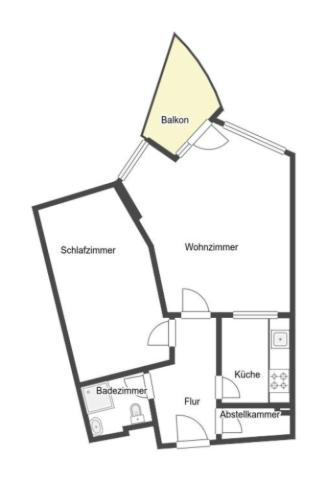 Grundriss Skizze