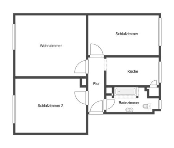 Grundriss Skizze