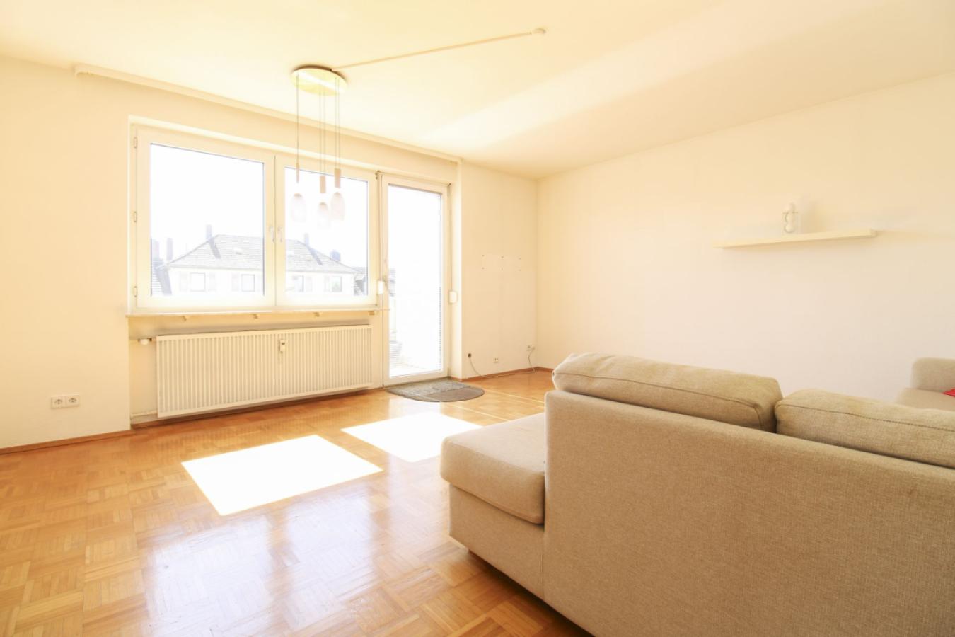 Wohnzimmer Blick Balkon