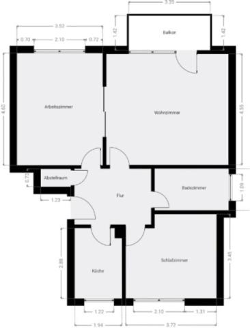 Grundriss Skizze
