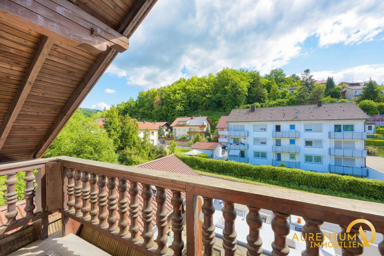 Blick vom Balkon 1. OG