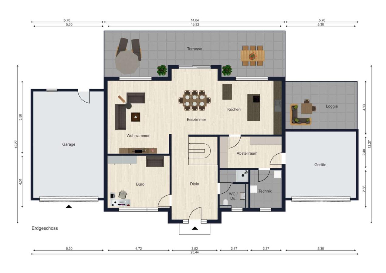 Grundriss Erdgeschoss