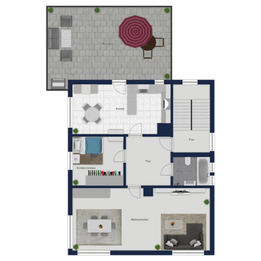 Grundriss Obergeschoss