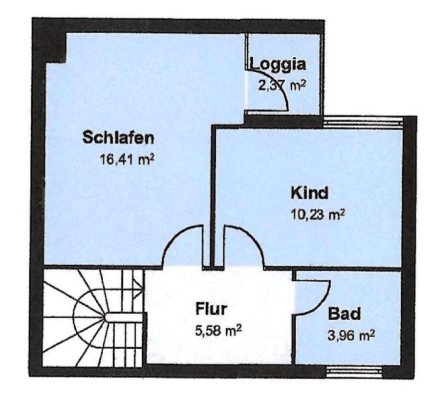 Grundriss Obergeschoss