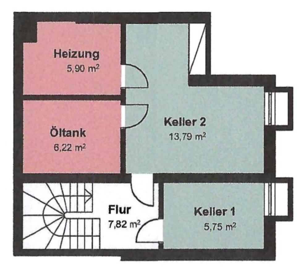 Grundriss Keller 