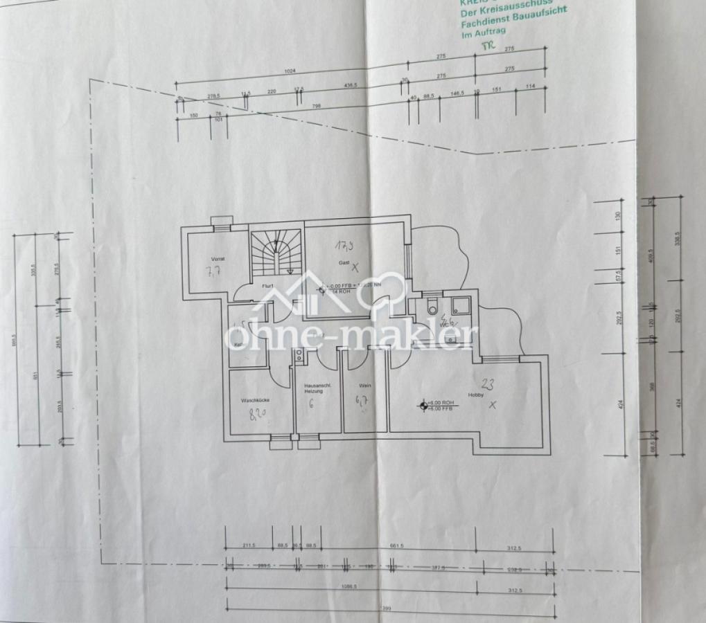 Grundriss Kellergeschoss