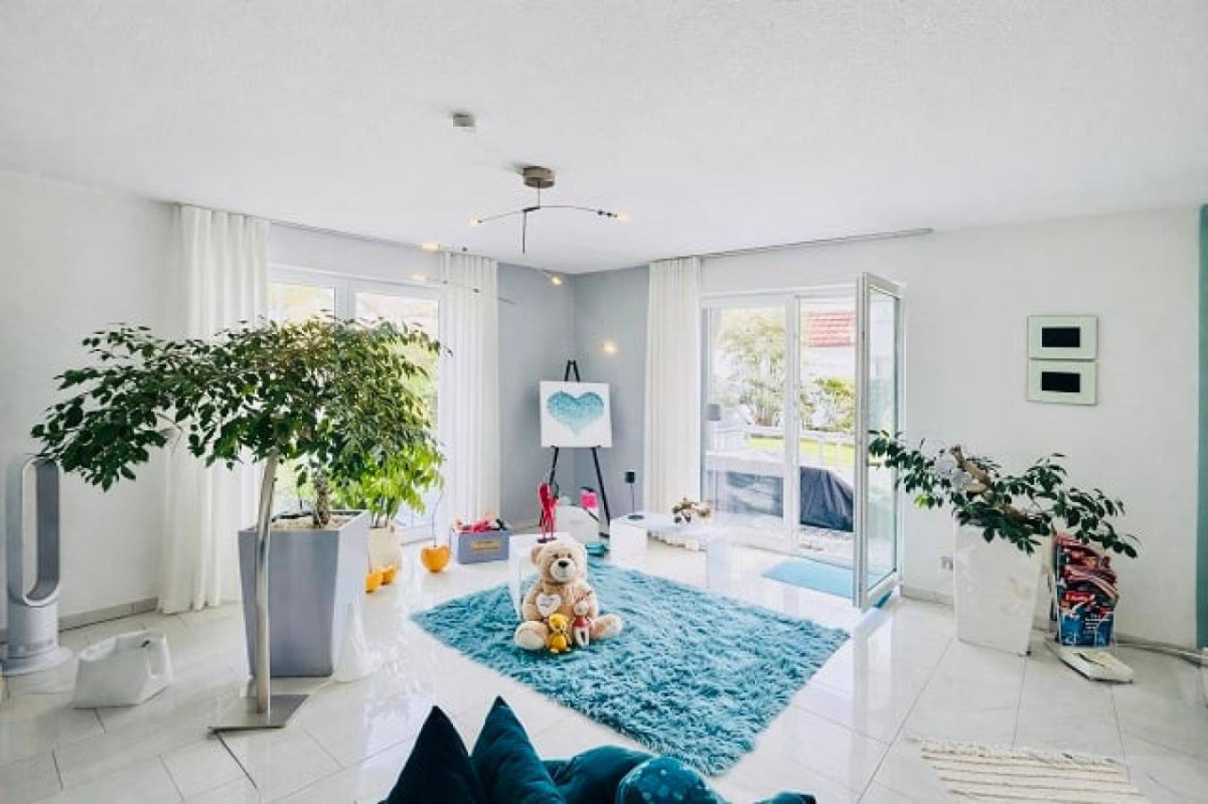 Wohnzimmer Ansicht Terrasse
