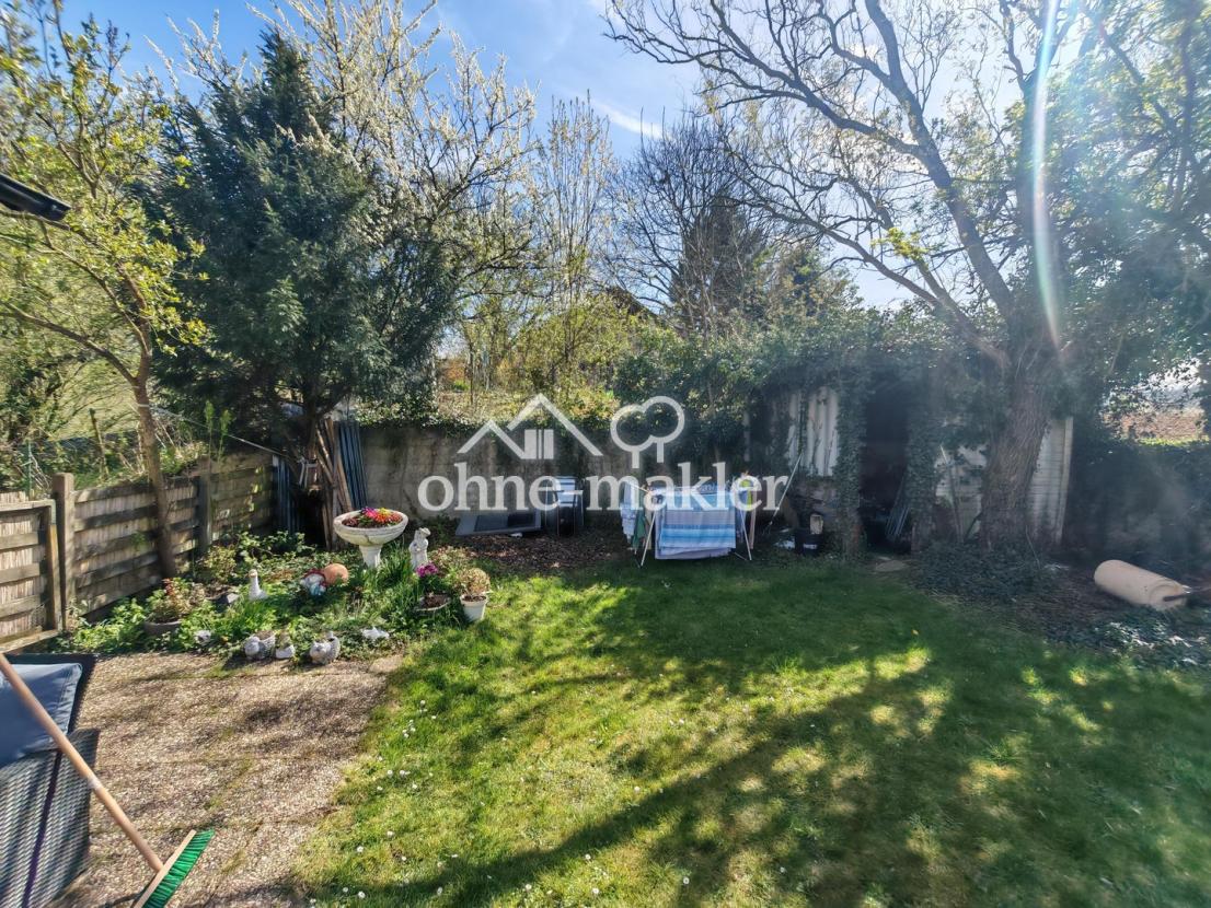 Garten Blick Richtung Osten