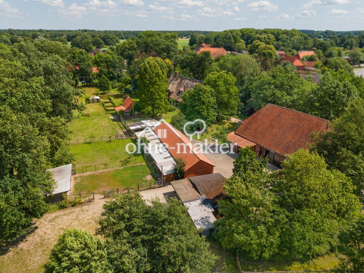 Luftbild Hoffläche