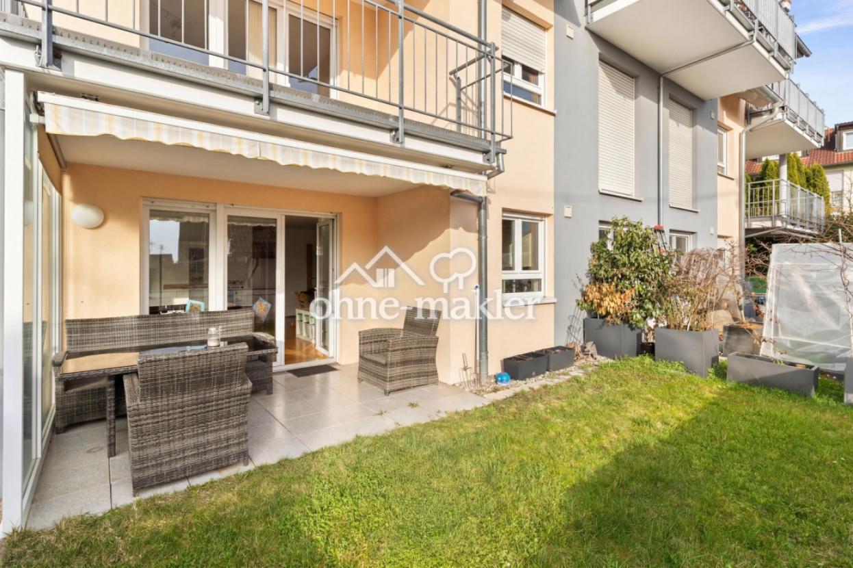 Terrasse und Garten