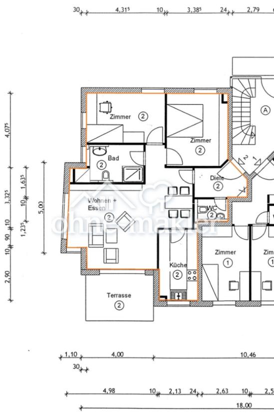 Grundriss Wohnung