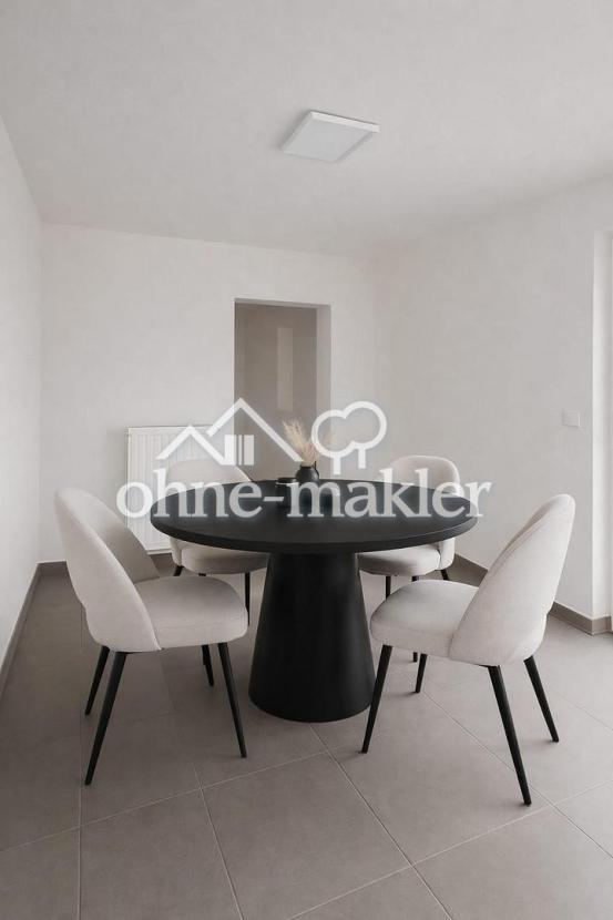 Esszimmer visualisiert