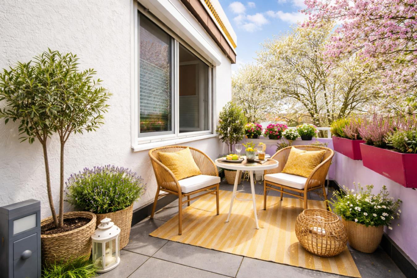 Balkon Einrichtungsidee